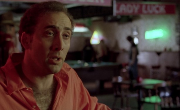 Nicolas Cage in Leaving Las Vegas
